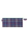 Checkered cloth long pen case 33*14cm, for export only, minimum order quantity one box details Picture